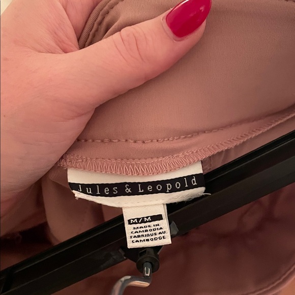 Mauve High-Waisted Pants - Picture 5 of 5